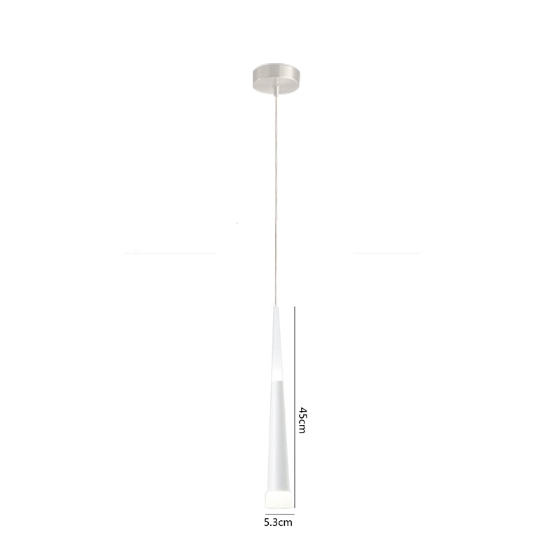Modern Nordic Teardrop LED Pendant