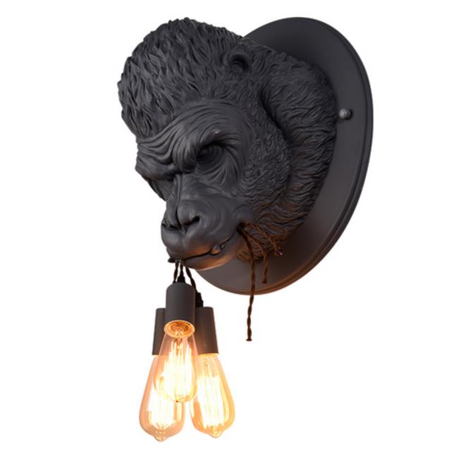 Nordic Gorilla Wall Lamp