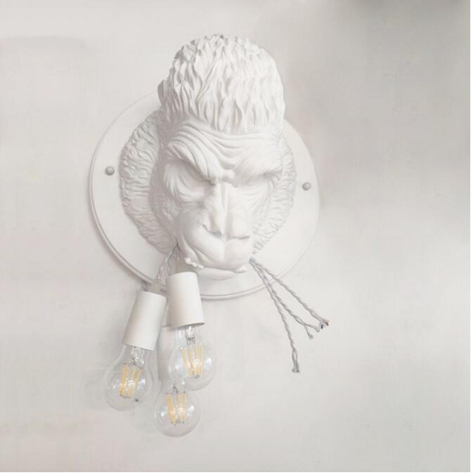 Nordic Gorilla Wall Lamp