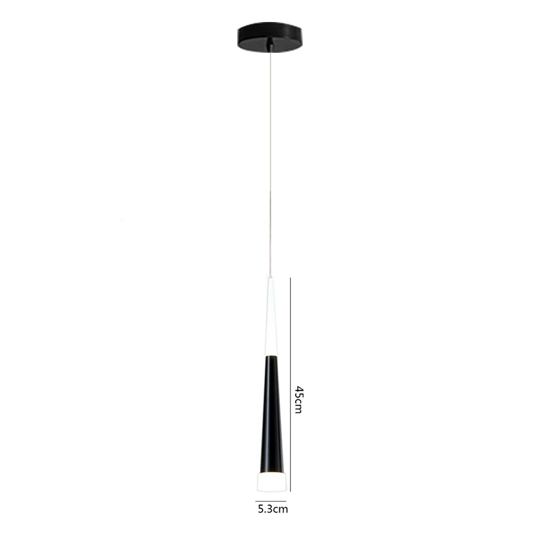 Modern Nordic Teardrop LED Pendant