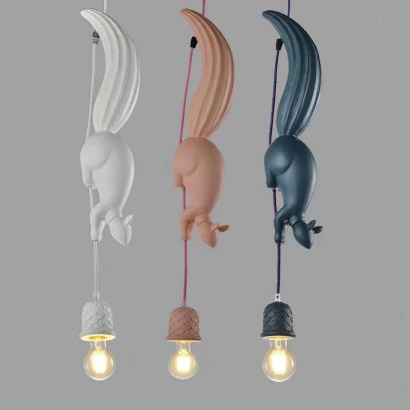 Nordic Squirrel Pendant Ceiling Light