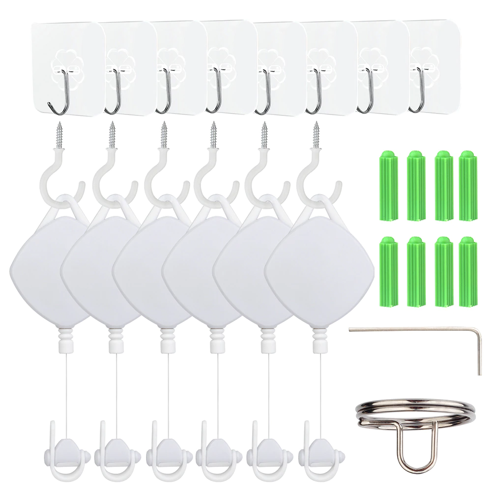 Silent 6 Piece VR Cable Management Pulley System V2