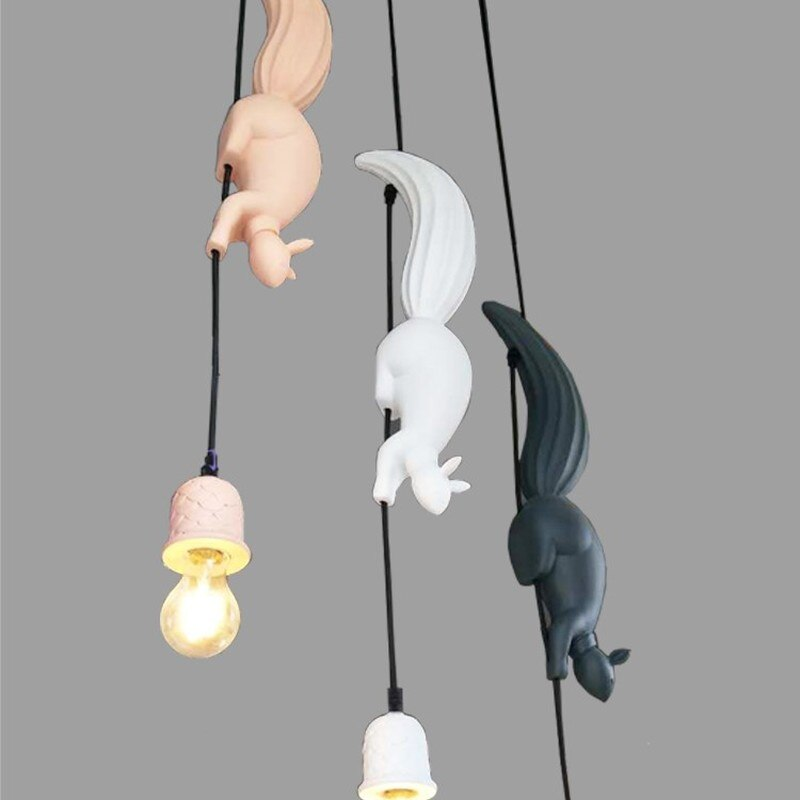 Nordic Squirrel Pendant Ceiling Light