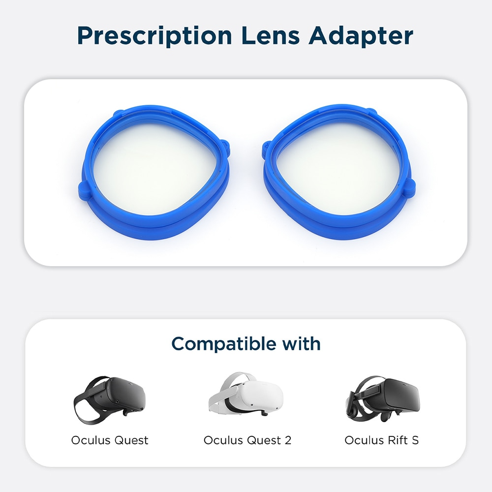 Quest VR Myopia Corrective Lens Adapter