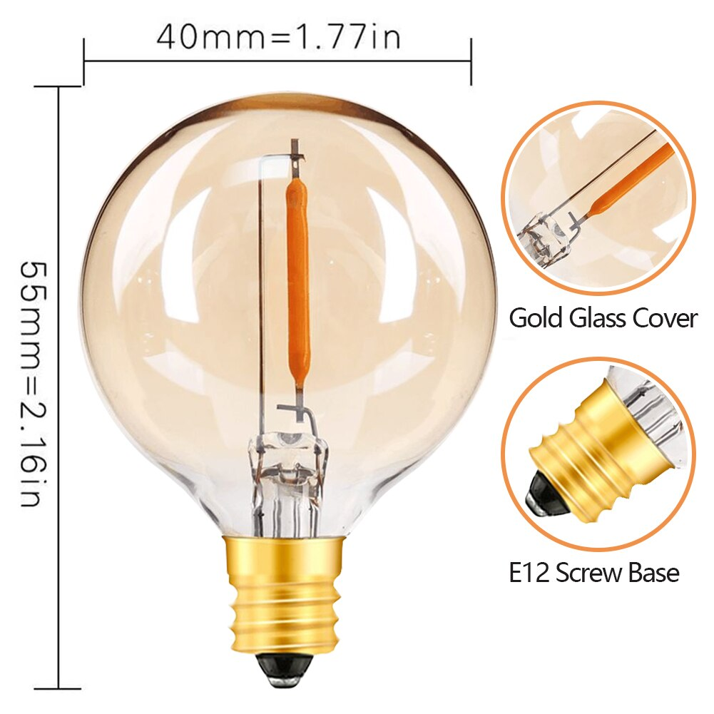 LED E12 Globe Bulb