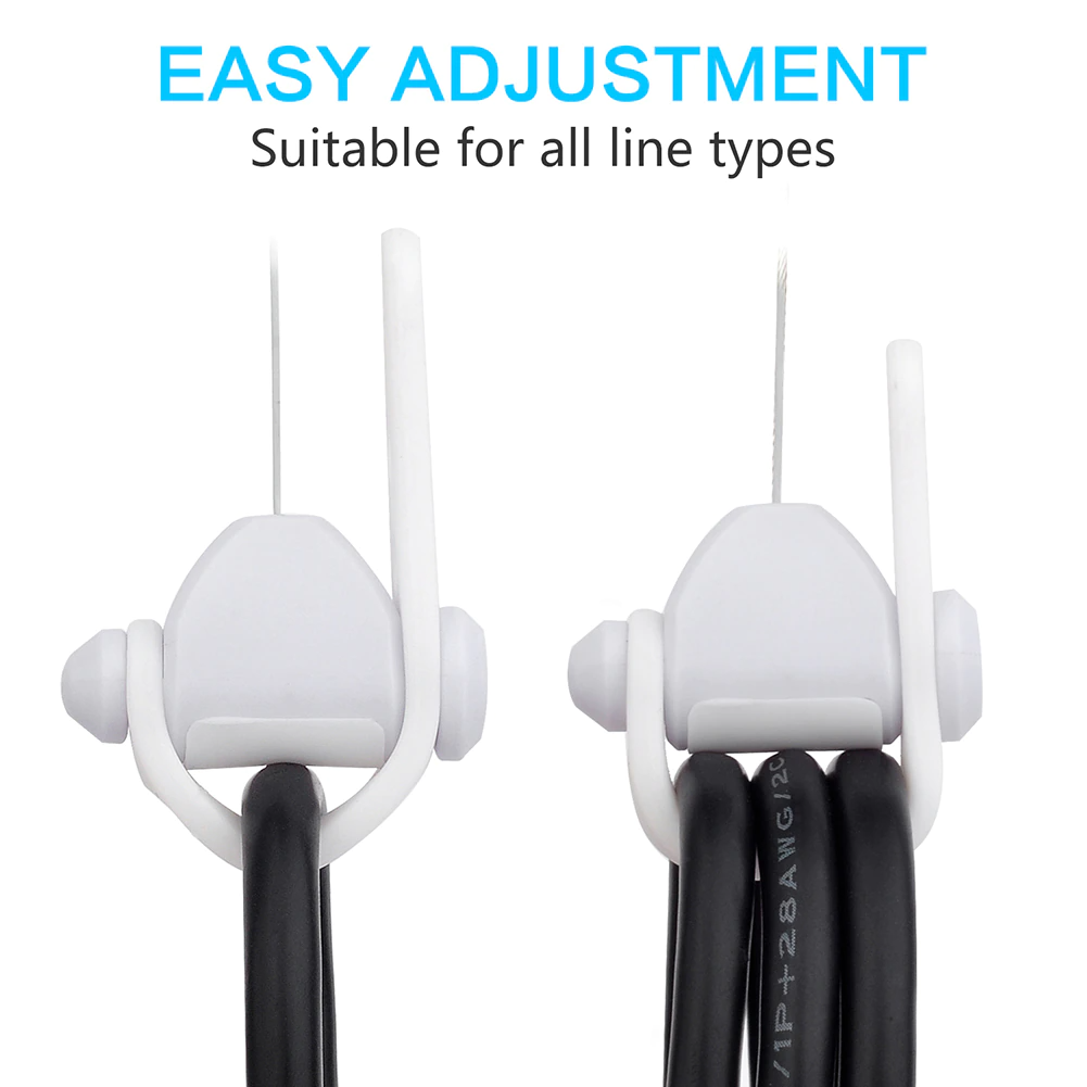 Silent 6 Piece VR Cable Management Pulley System V2