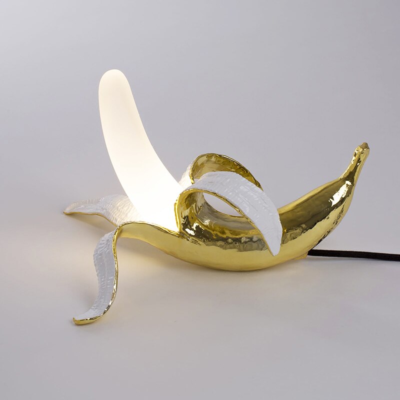 Banana Lamps Gold
