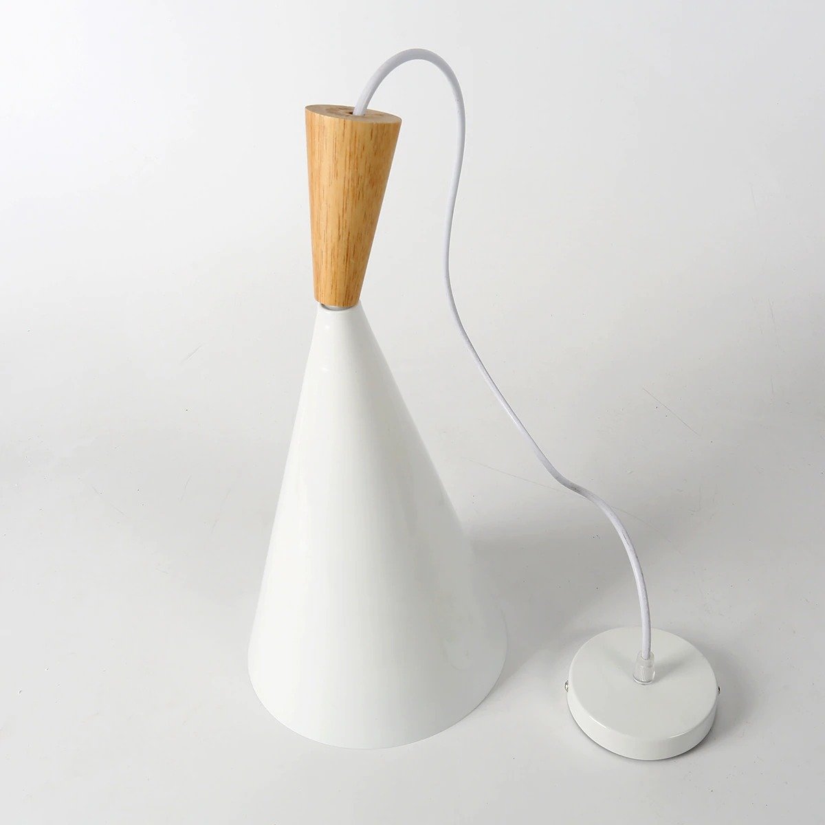 Nordic Vintage Pendant Ceiling Light White Style C