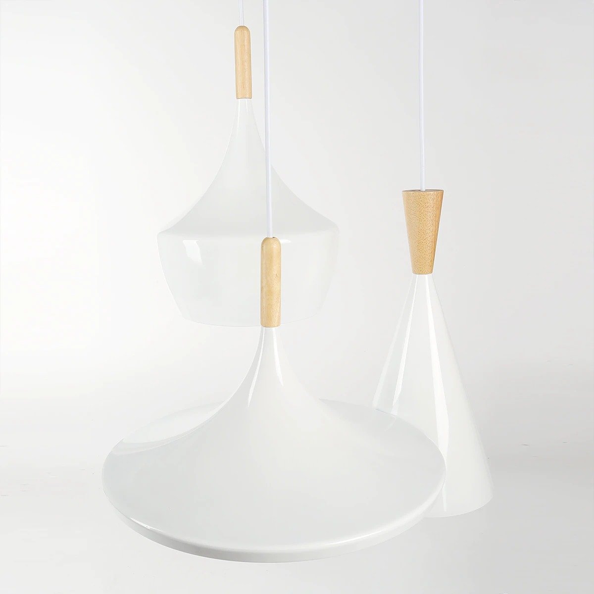 Nordic Vintage Pendant Ceiling Light White Style C