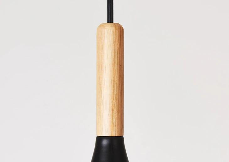 Nordic Vintage Pendant Ceiling Light Black Style B