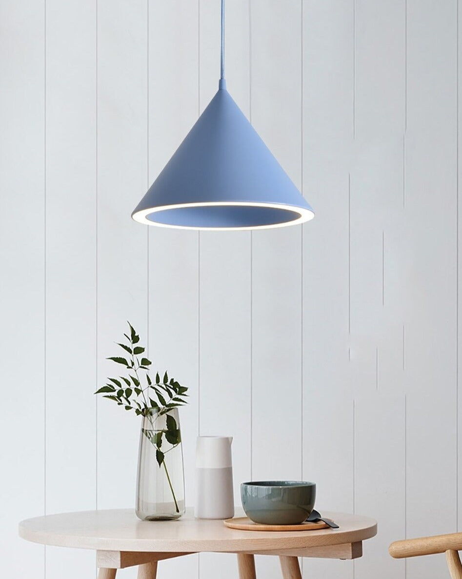 Nordic LED Halo Pendant Ceiling Light