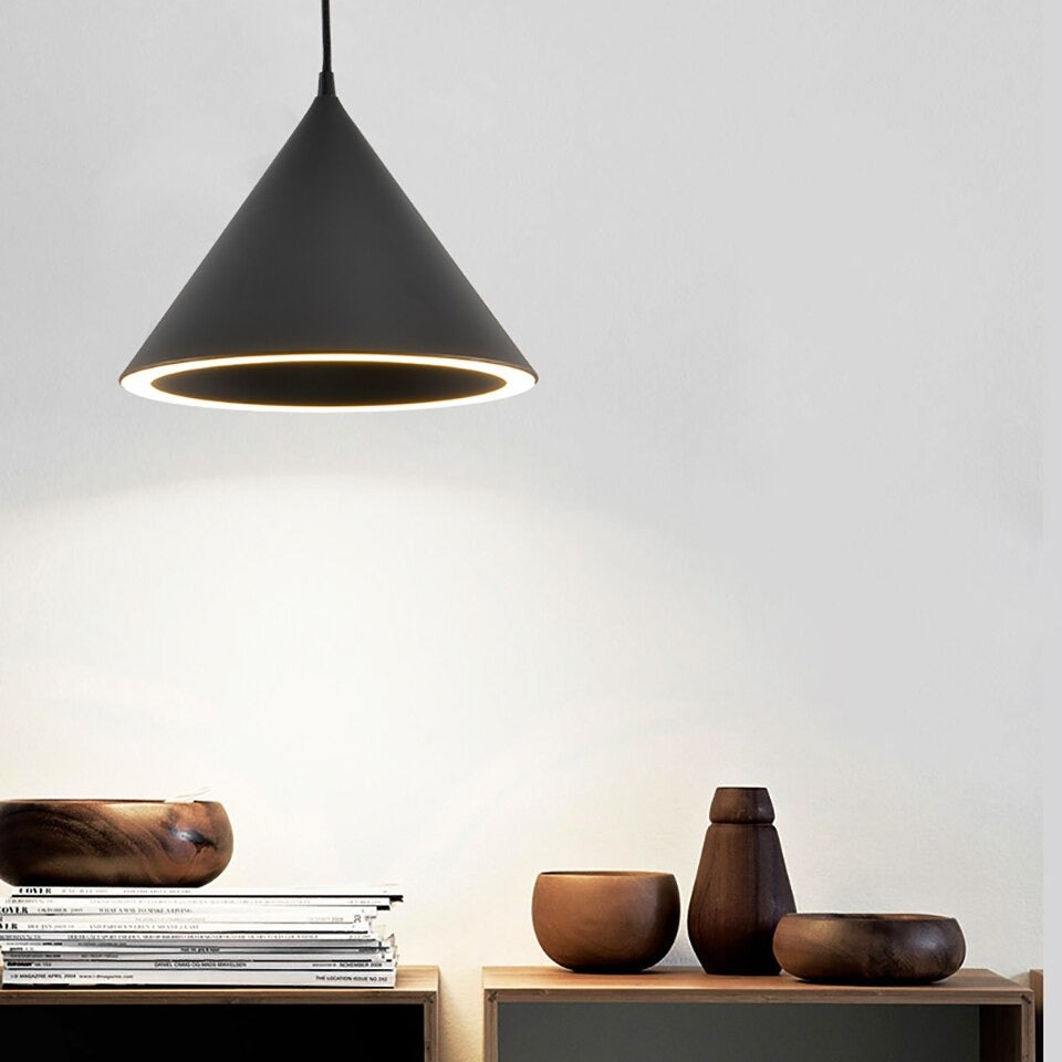 Nordic LED Halo Pendant Ceiling Light