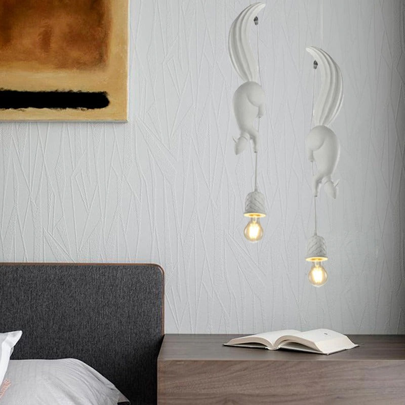 Nordic Squirrel Pendant Ceiling Light