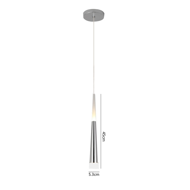 Modern Nordic Teardrop LED Pendant