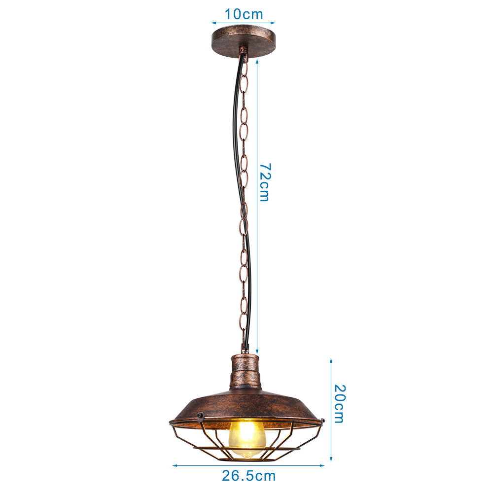 Nordic Rustbelt Chic Pendant Ceiling Lights