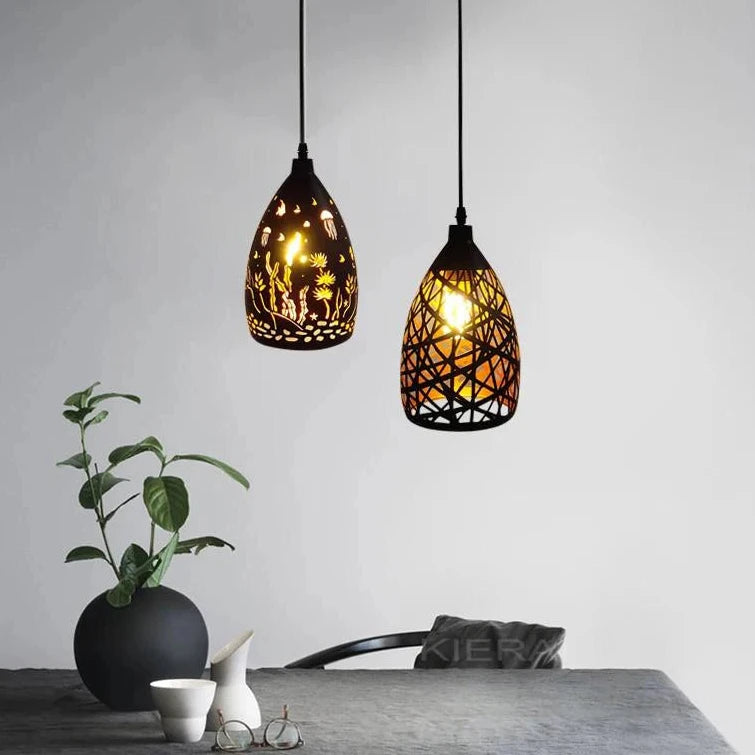 Nordic Stencil Pendant lights