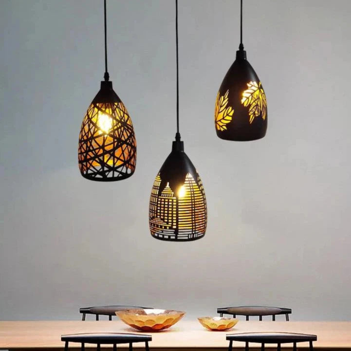 Nordic Stencil Pendant lights