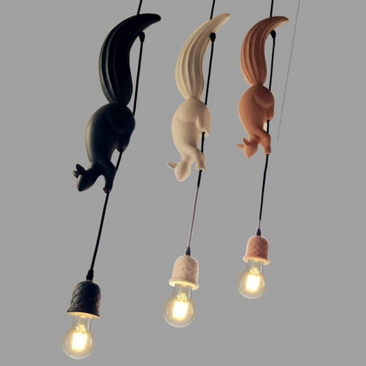 Nordic Squirrel Pendant Ceiling Light