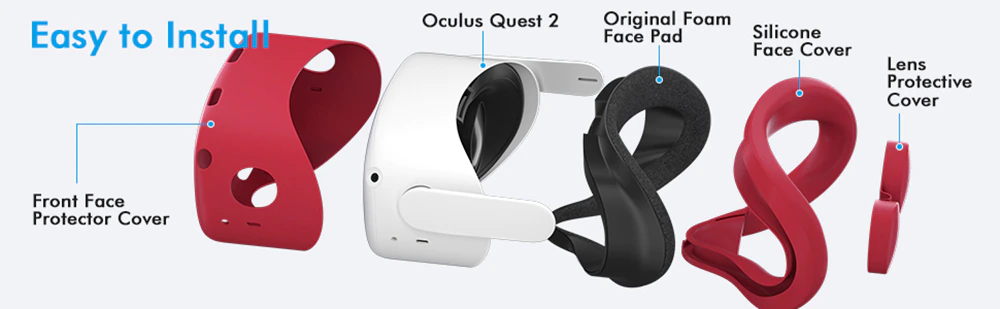 Oculus Quest 2 VR Protective Cover Set