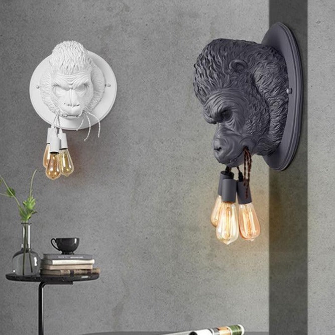Nordic Gorilla Wall Lamp