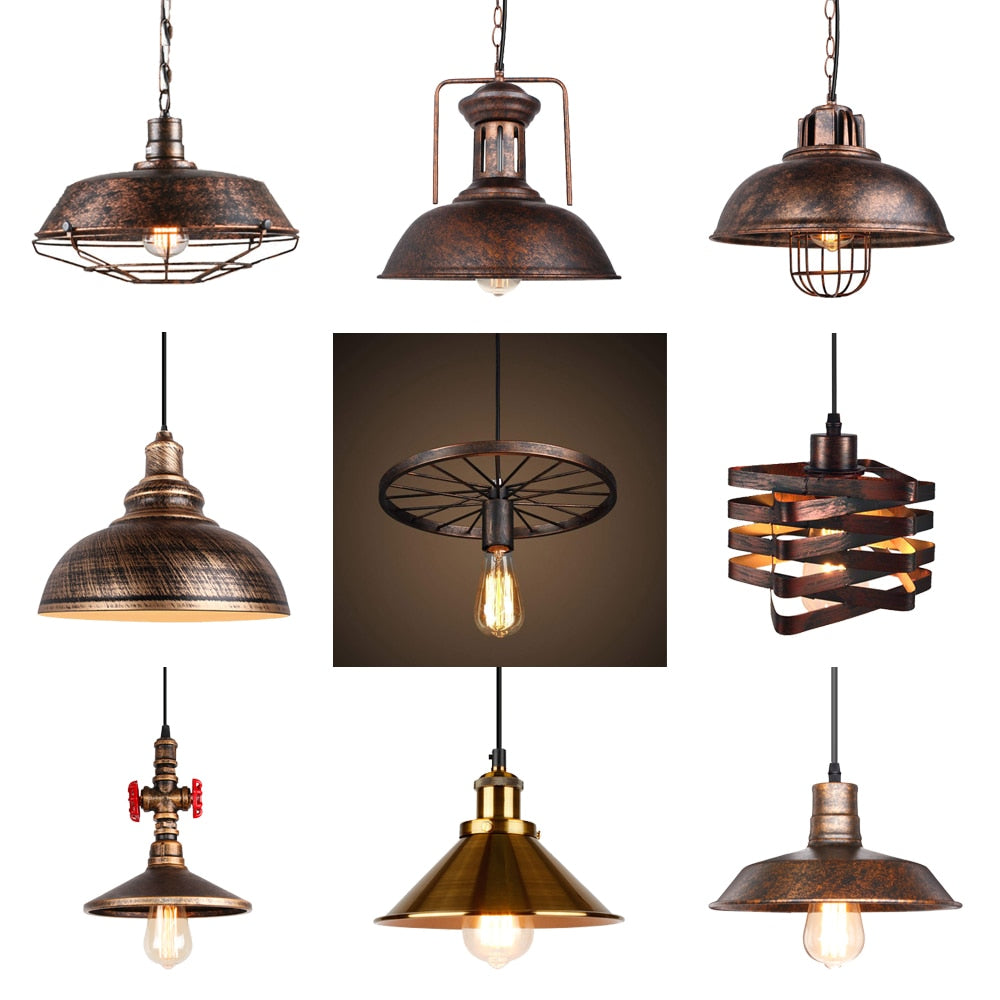 Nordic Rustbelt Chic Pendant Ceiling Lights